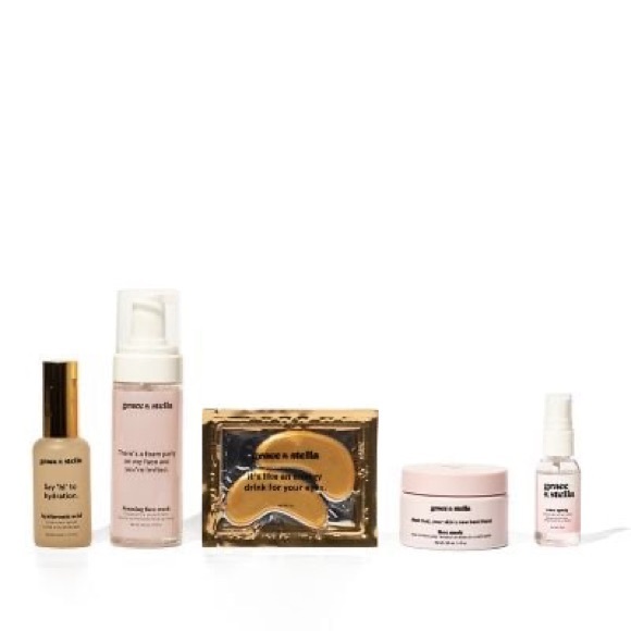 🎀GRACE & STELLA LET IT GLOW FACIAL NEEDS SET - Picture 3 of 11